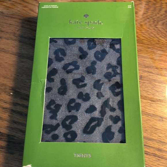 kate spade Accessories - NIB ♠️ Kate Spade ♠️ Leopard Print Tights {S/M}